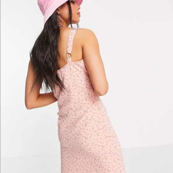 Heartbreak tie front floral mini dress - Picture 2 of 4